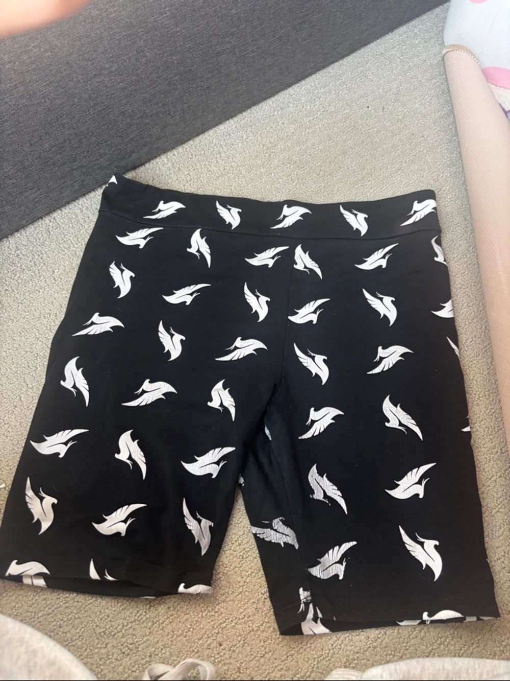Black Biker Shorts